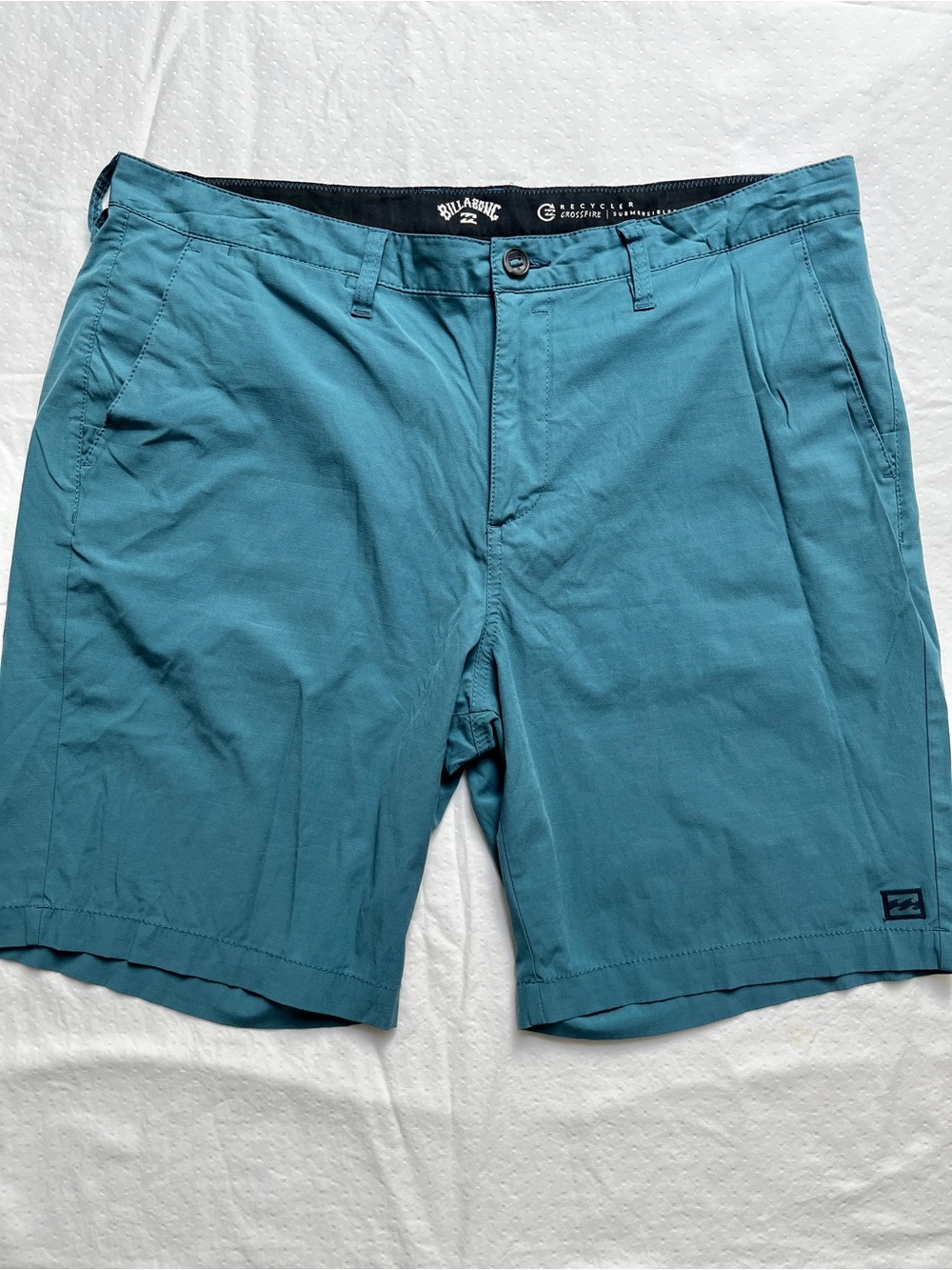 Billabong Teal Flat Front Men’s Shorts